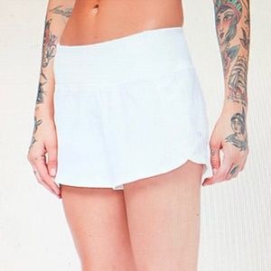 White Lululemon Shorts